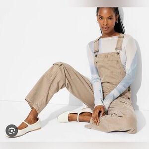 Size-Small Wild Fable Light Brown Overalls